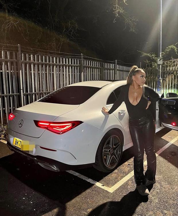 Customer collecting their new car from Players Cars