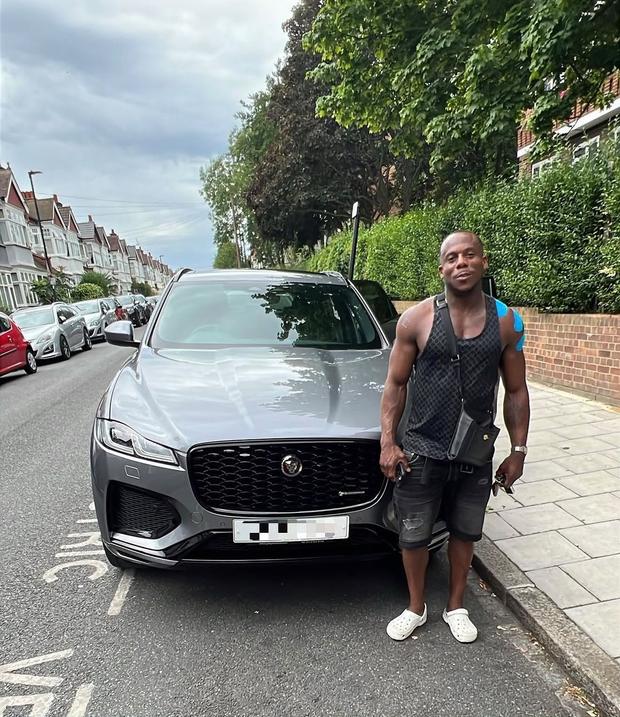 Customer collecting their new car from Players Cars